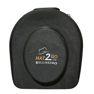 Hat2Go Bellissimo Black Hat Case. Brand New